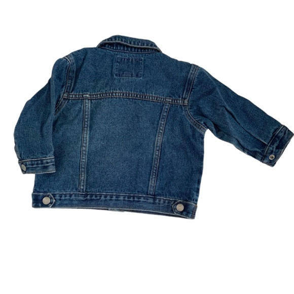 GAP JEAN JACKET 18 to 24 MO CLASSIC BLUE - Picture 2 of 3